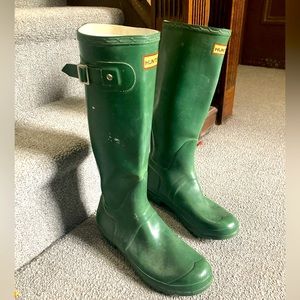 Hunter rain boots